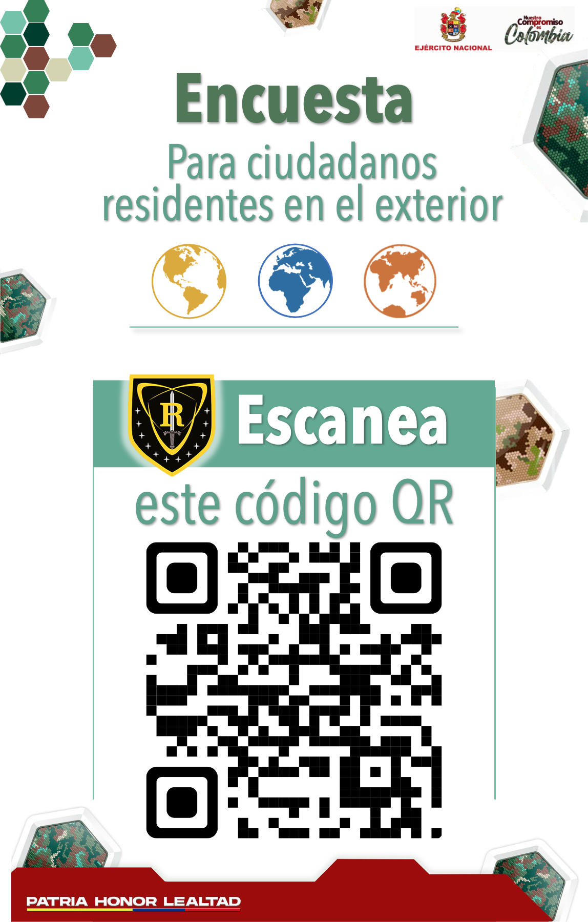 QR Definición de Situación Militar Ciudadanos en el Exterior 