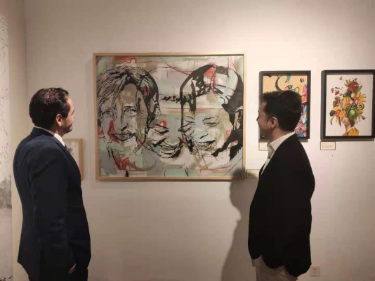 Cinco ilustradores colombianos del colectivo Casa Tinta exponen sus obras en el Shanghai Art Collection Museum