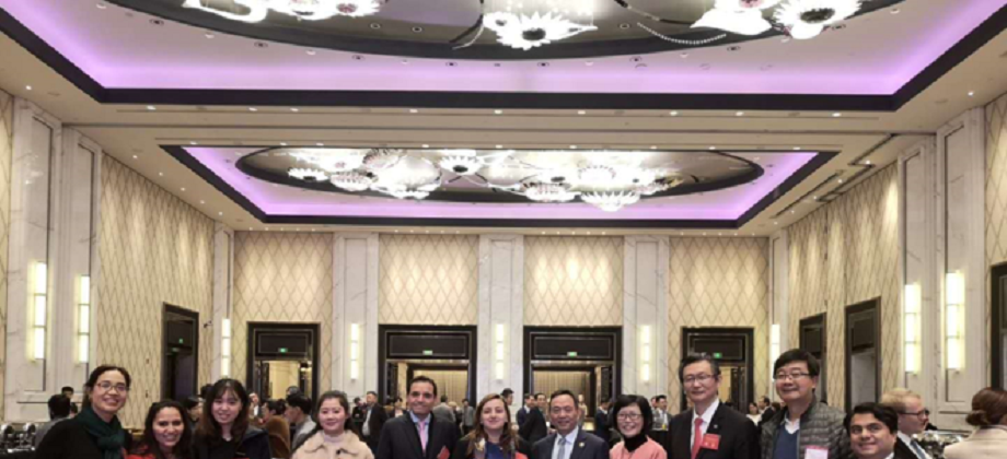 Consulado de Colombia asistió a la celebración del Año Nuevo Chino organizado por el Consejo de China para la Promoción del Comercio Internacional