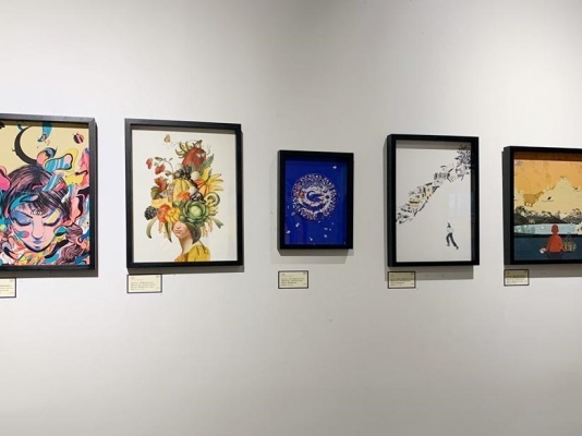 Cinco ilustradores colombianos del colectivo Casa Tinta exponen sus obras en el Shanghai Art Collection Museum