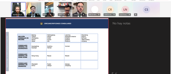 Embajada y los consulados de Colombia en la República Popular China realizaron su rendición de cuentas 2024